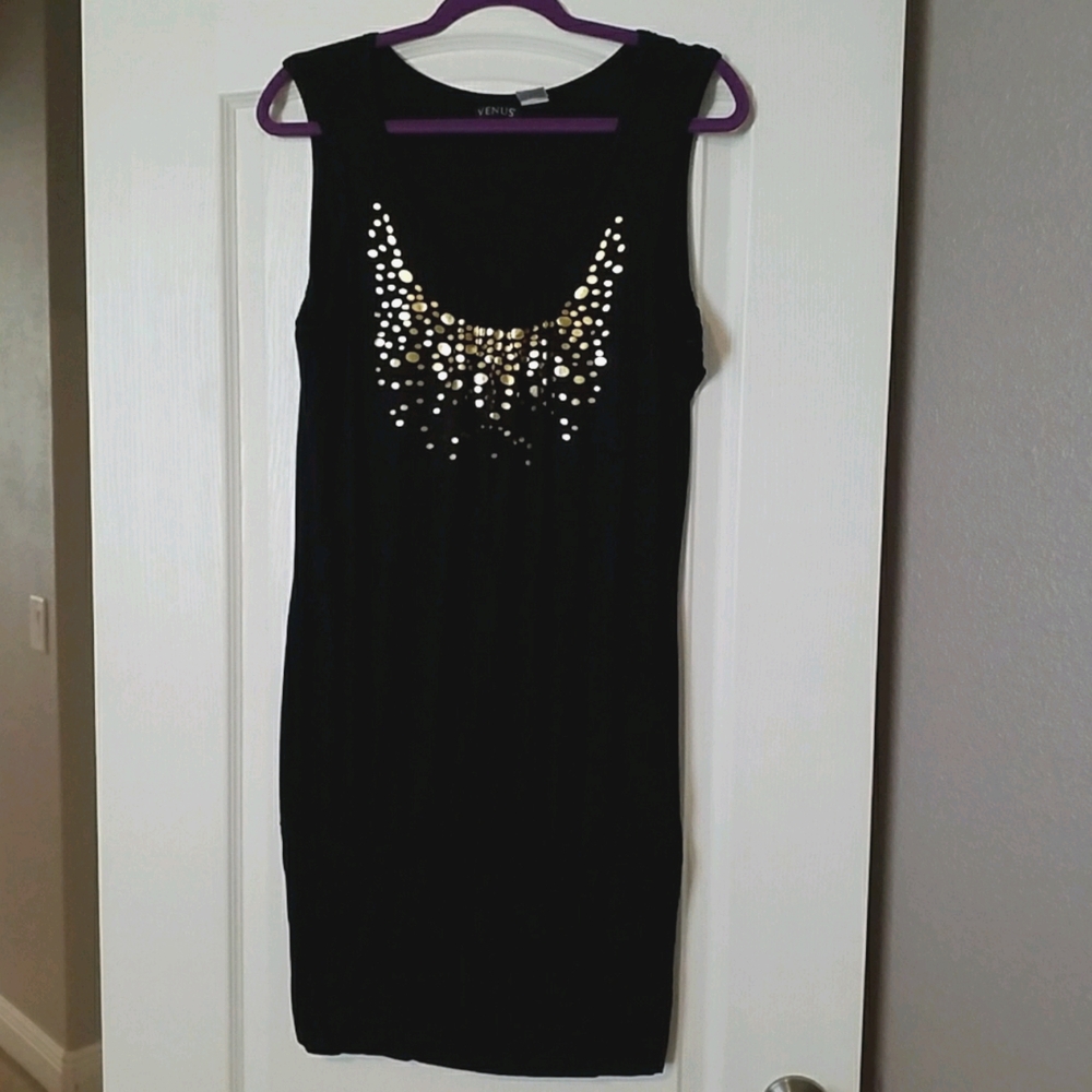 NWOT Venus black sleeveless dress